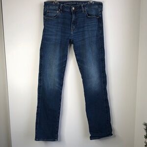 AEO bootcut blue Jeans